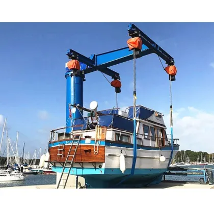 High Quality Marine Cantilever Yacht Jib Crane - New Construction