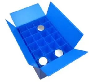 Corner folding turnover box