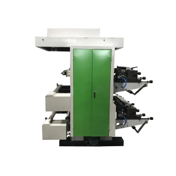 Small Flexographic Sticker Shopping Plastic Bag Printing Machinery for Film Roll to Roll Processing