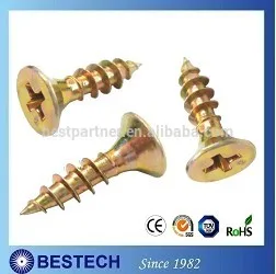Popular Hardware 3.5*25mm Plasterboard Galvanized Screws for Sheetrock