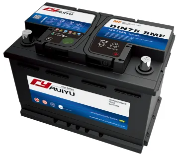 Lead Acid 12V 75AH DIN 75 Auto Battery