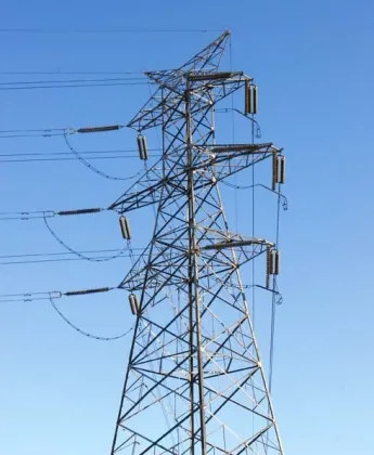 electric power transmission line tower