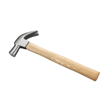 Wooden Handle Type 45# Carbon Steel Forged Claw Hammer