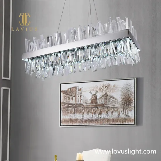 Light luxury custom crystal atmosphere modern chandelier Villa creative new chandelier