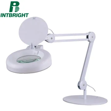 Desk Lamp with Magnifier for Beauty Salon