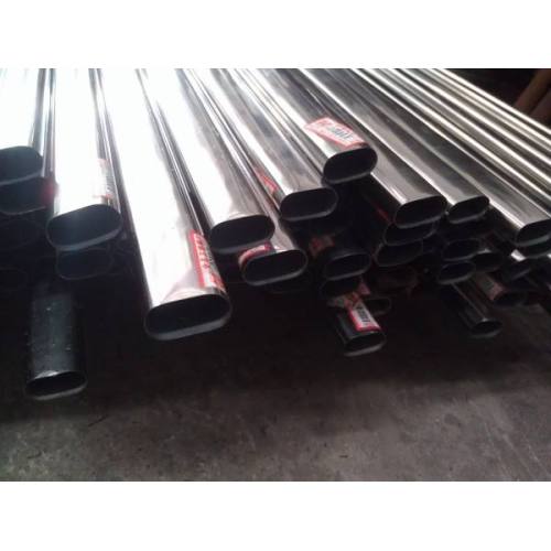 stainless steel flat oval tube