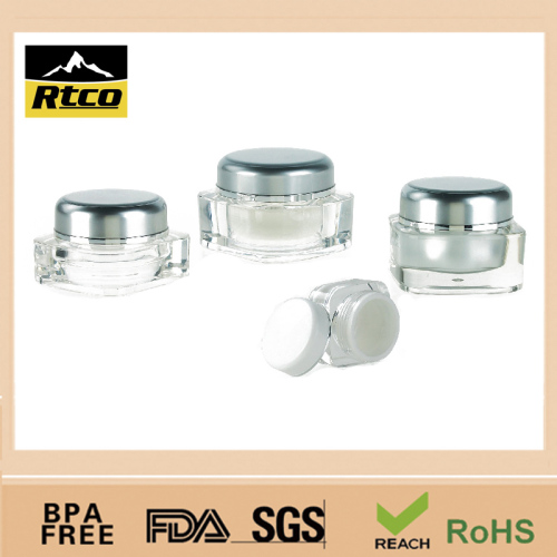 plastic cosmetic skin care product jar