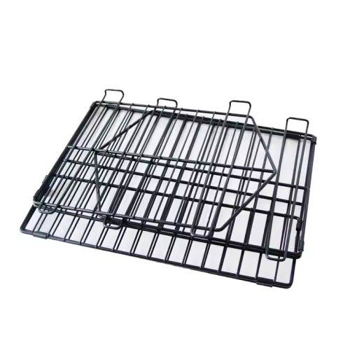 Foldable Stackable Baskets Wire Mesh Cage