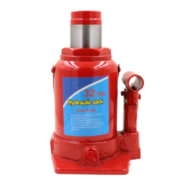 Red Thin Adjustable Hydraulic Jack 32 Ton Without Screw Rod