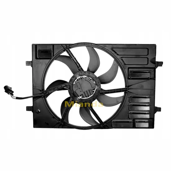 High-Quality Radiator Fan and Auto Spare Parts for Audi A3 and VW Golf, Part Number 5Q0 121 205 D / 5Q0121205D - Mianda Brand