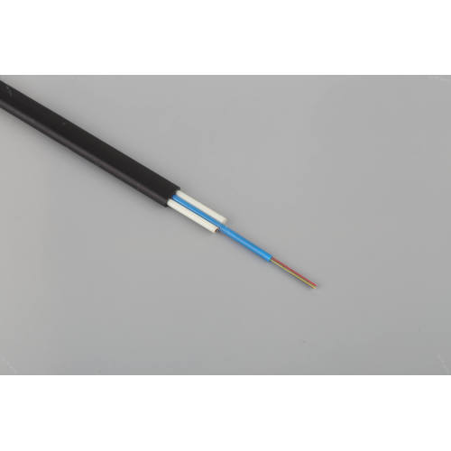 Drop Fiber Optics Cable GYFXTBY Aerial Flat Drop Cable Outdoor Fiber Cable Supplier