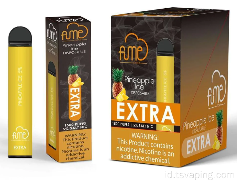 Grosir vape e-rokok 1500 puff vape pena