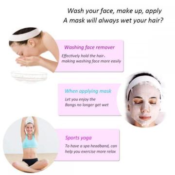 LADES 2 Pcs Women Spa Headband