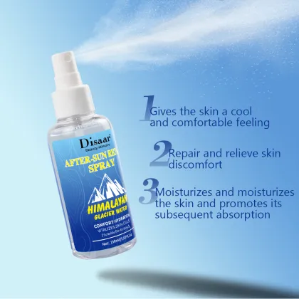 Disaar Skin Care Glacier Water Toner for Hydration, Sunblock, and After-sun Repair