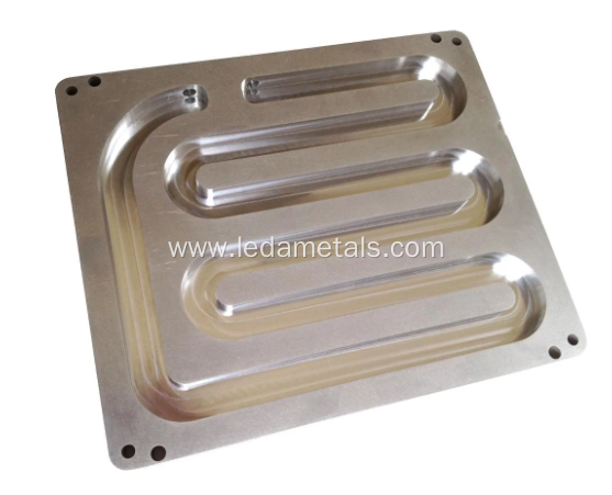 CNC Machining Aluminum Channel Liquid Cooling Plate