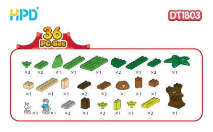 Collectable Safe Intelligent Plastic Assembly Toys Bricks