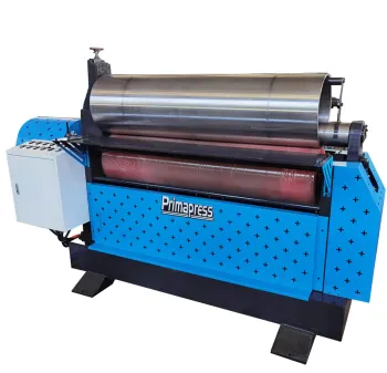 Hydraulic CNC 2 Roller Plate Rolling Machine for 5mm to 100mm Diameter Sheets