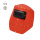 Máscara de soldadura de papel de acero rojo de seguridad industrial