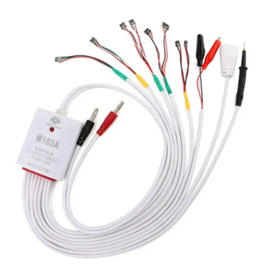 OSS W103A V8 Maintenance Startup Line Power Supply Cable for iPhone 4-14 Pro Max Mini
