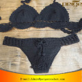 Vente chaude Mode Femmes Sexy Crochet Bikini Handmade Knit Swimwear