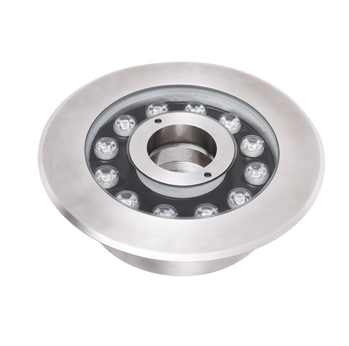 Lampu Led Stainless Steel Di Bawah Air Pancuran Kolam Air