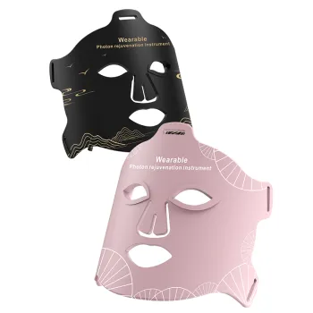 New Trends Home beauty instrument Led face mask professional skin rejuvenation red light Therapy silicone led mask facial device