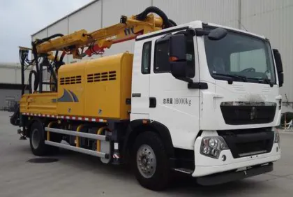 Concrete Spray Truck XZS5180TPJ: Advanced Wet Type Shotcrete Machines
