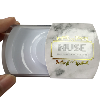 Custom Acrylic Logo Stamping Eyelashes Paper Box