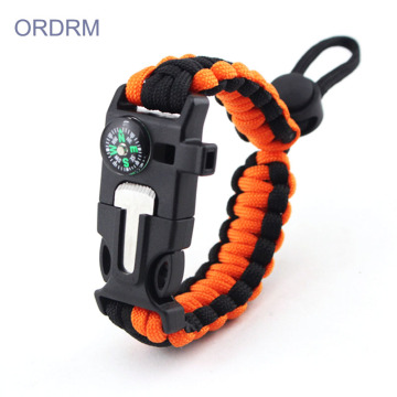 Custom Mens 2 Color Paracord Bracelet
