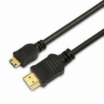 Economic Gold Plated High End Hdmi Cable With 3d Pure Blue Jacket And Nylon Braid