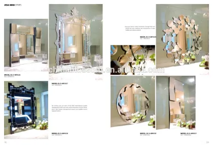 simple wall bath mirrors cheap for cosmetic