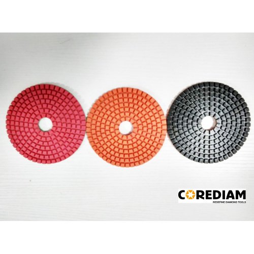 100mm Diamond Wet Polishing Pad