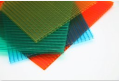 100% virgin material twin wall polycarbonate hollow sheet