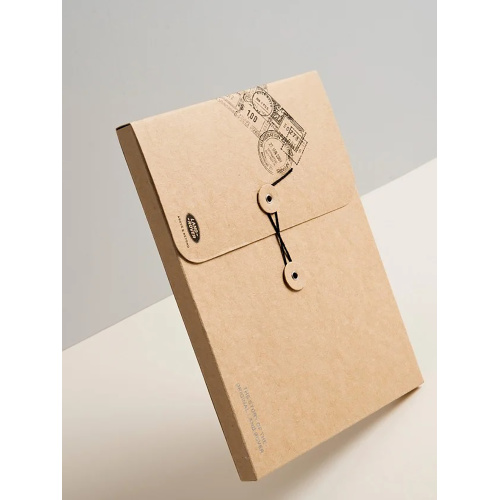 Diseño de carpeta de archivos de papel