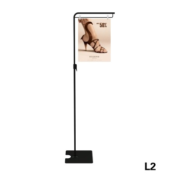 Top quality black POP Photo Clip Stand