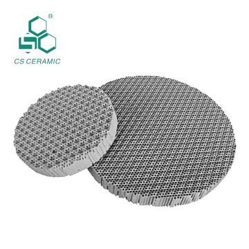 Infrared honeycomb ceramic gas burner heater board
