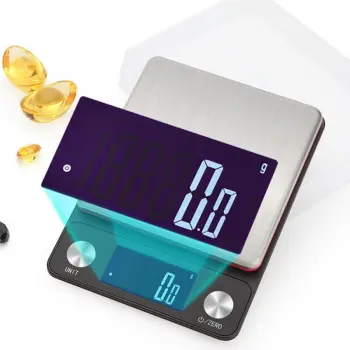 3kg/5kg/10kg High Precision Stainless Steel Digital Electronic Kitchen Food Baking Electronic Weighing Scale Measuring Accessory