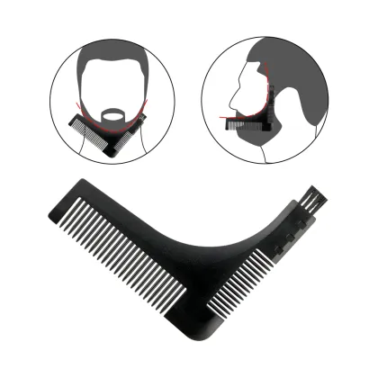 Premium Mustache Comb & Beard Stencil: Hot Selling Quality Tools for Men