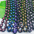 Hibiscus Flower Kukui Nut Graduation Lei