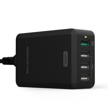 RAVPower QC 2.0 40W 4-Port Charging StationRAVPower QC 2.0 40W 4-Port Charging Station