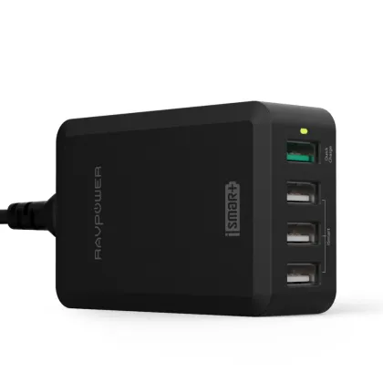 RAVPower QC 2.0 40W 4-Port Charging StationRAVPower QC 2.0 40W 4-Port Charging Station