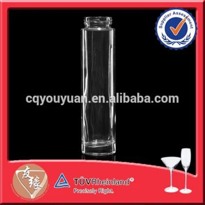 high quality clear 300ml limited edition vodka wine glass bottles