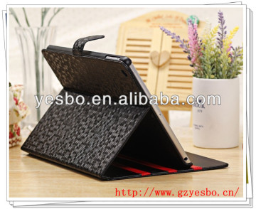2013 hot sale ultra-thin stand leather case for ipad