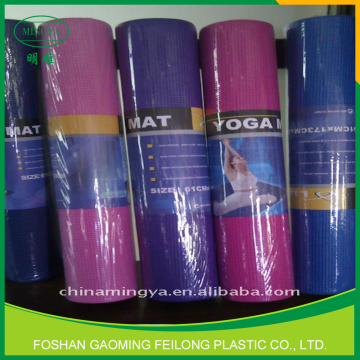 2016 Eco Natural PVC Yoga Mat / Anti-Slip PVC Yoga Mat