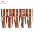 XL209036 লং টেপারড নজল কপার 1/2'' φ12.7x72.6