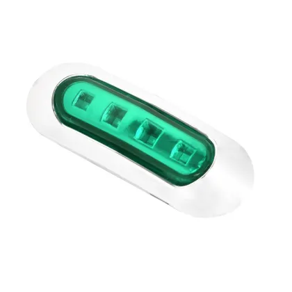 4LED Electroplated Side Truck Compartment Width Light