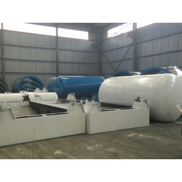 used tire to oil pyrolysis machine