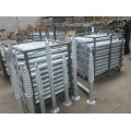 Galvanized Ground Screw Pile Foundation For Fence System