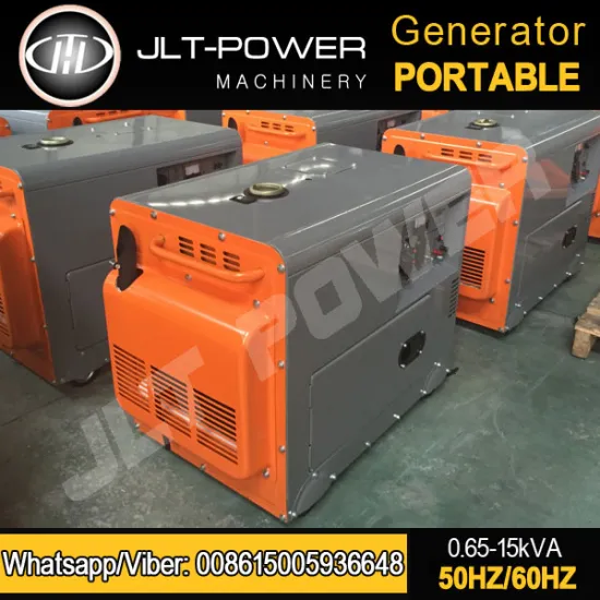 AC Single Phase Output Type JLT POWER 5kw generator 186 diesel engine
 