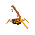 Small construction project 3 tons crawler spider crane